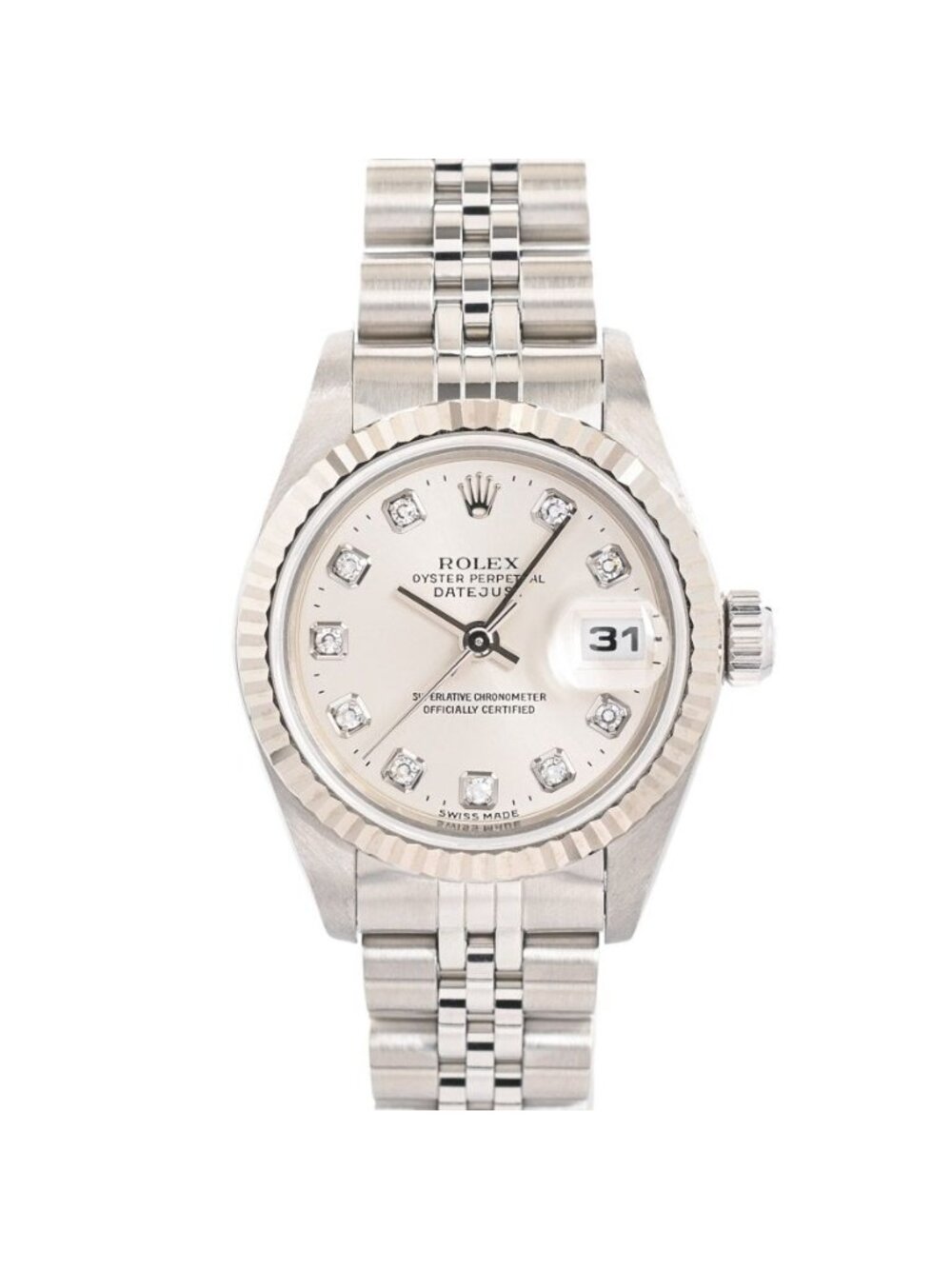 Rolex Watch Datejust White Gold